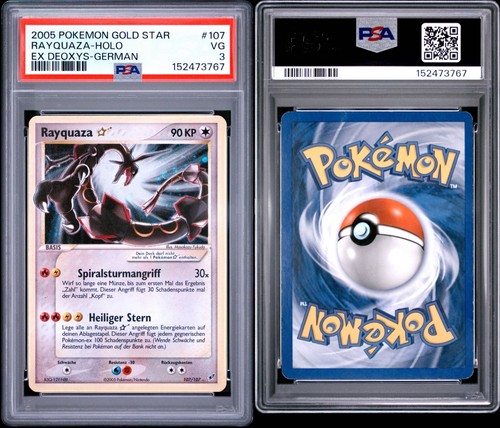 Pokemom rayquaza goldstar - pokemom,