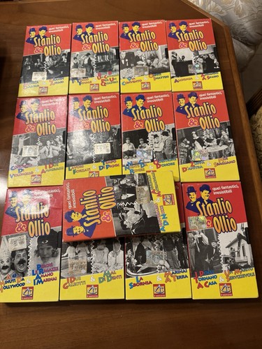 Vhs comiche stanlio e - vhs,