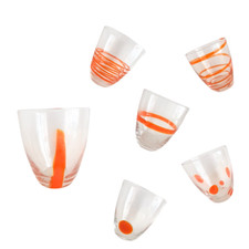 6 Bicchieri da Shot in Vetro