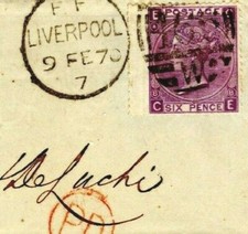 GB DESTINATION MAIL SG109 6d