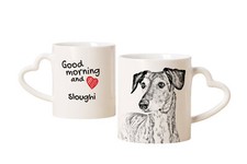 Saluki tazza con - , cane
