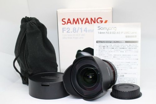 Samyang 14mm as - f2.8, umc