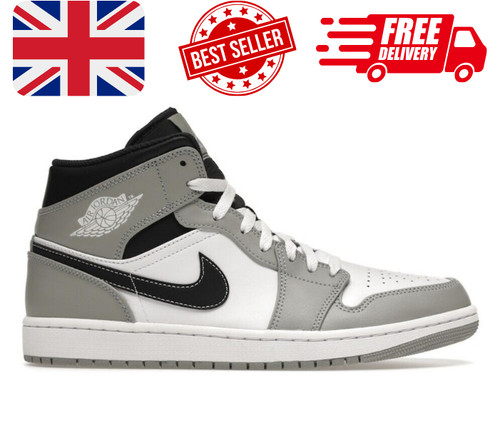 Air jordan mid light grigio - jordan, 1