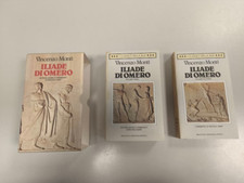 Libro BUR. ILIADE DI OMERO. COFANETTO Completo. VINCENZO MONTI. RIZZOLI.