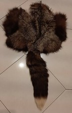 Pelle e Coda di volpe Pelliccia vera Fox tail Real fur Fuchs Pelz Skin Haut