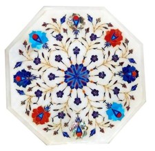 Tavolo Lato/Fine 12" Marmo