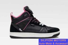 SCARPA MOTO SPIDI XPD MOTO-1 LADY H2OUT S118  SNEAKERS in Pelle Impermeabili