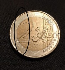 Moneta 2 € Germania 2002 D,Errori Di Conio.