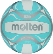 Molten, Pallone da beach volley, Bianco (WEISS/BLAU/SILBER), Misura 5 (G1z)