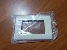 GIACENZA MAG AVE 45P03BL PLACCA PLACCHETTA 3 MODULI BIANCO BLANC LUCI SISTEMA 45