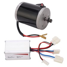 :Kit Motore Bici Elettrica 120W Con 3 Fili Lega di Alluminio 250W Spazzolato