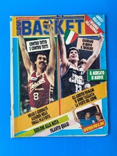 SUPER BASKET 17-1987 TRACER MILANO-MICHAEL JORDAN-ABDUL JABBAR-LARRY BIRD