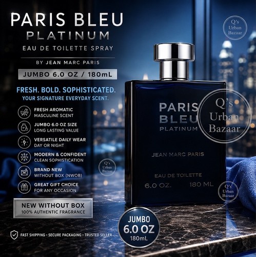 Jean marc paris bleu platinum - marc,