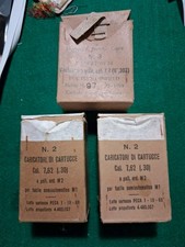 Lotto Scatole Scatolini Pacchetti Enfield Garand Esercito Italiano