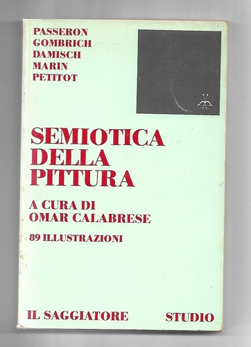 Libro semiotica della - semiotica, pittura