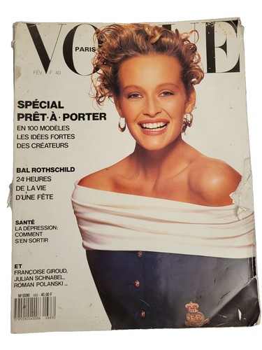 Vtg vogue paris feb 1988 - vtg,