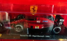 GRANDI FERRARI . 1:24 - F1 89 Di Nigel Mansell   del 1989   COME NUOVA