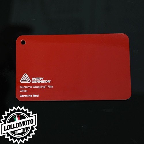 Carmine red gloss pellicola - gloss,