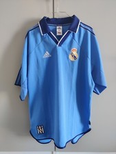 Real Madrid Shirt 1999-2000 Third Adidas Vintage Very Rare Camiseta Jersey Tg L