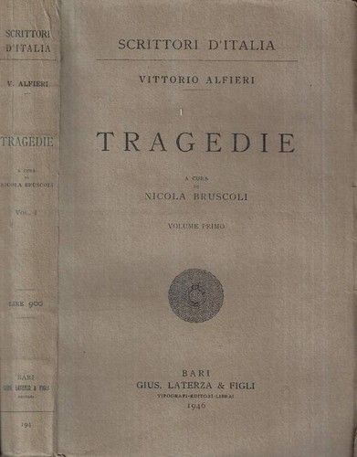 Tragedie vol vittorio - tragedie, vol.