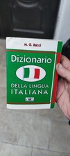 LIBRO DIZIONARIO DELLA LINGUA ITALIANA M. G. BACCI NEW ORIGINAL BOOK scuola