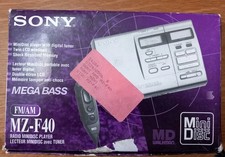 MInidisc Sony Mz-F40 Portable