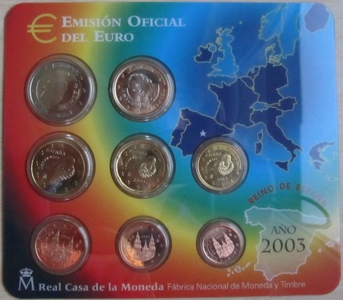 Set monete spagna 2003 - monete,