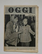 OGGI Anno VII N.50 Dicembre 1951 Settimanale Politico Il Figlio Di Ingrid