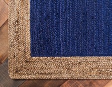 Tappeto blu - , juta