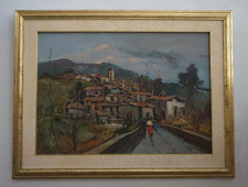 Dipinto olio su tela Italo