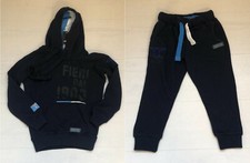 3078  MACRON SS LAZIO TUTA FELPA CAPPUCCIO TASCHE LINEA FAN  COTONE UOMO 5809131