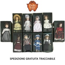 Collezione Di 10 Bambole Di