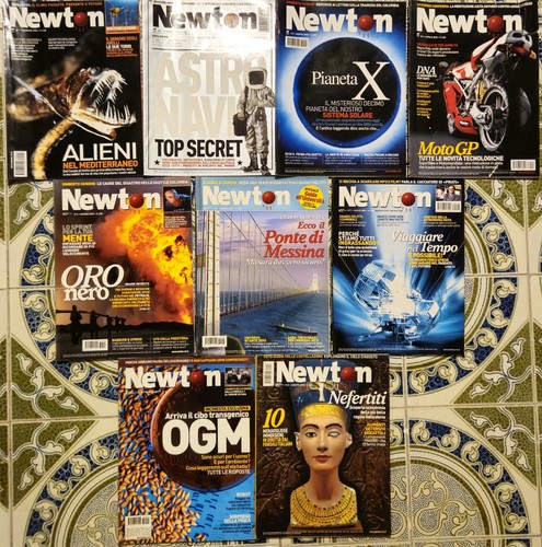 Lotto riviste newton - 12,