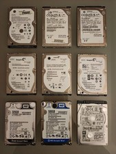 2.5" HDD x9 Western Digital WD