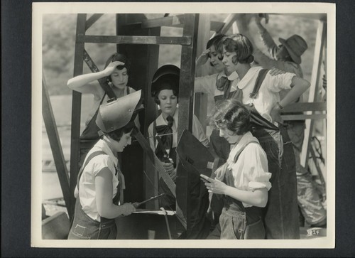 Six lovely lady arc welders - lovely,