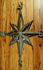 Bussola Nautica Metallo Ferro