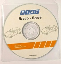 CD MANUALE OFFICINA FIAT BRAVO BRAVA 1.2-1.6-1.8 16V-1.4 12V-1.9D-JTD-TD 2.0 20V