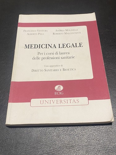 Medicina legale ventura pala - medicina, /