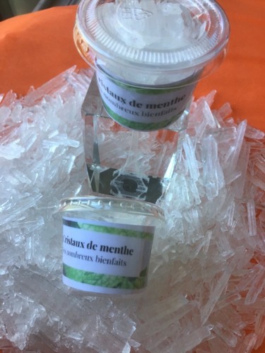 Cristaux menthe - cristaux,