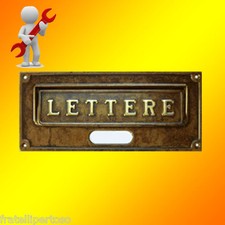 ALUBOX PLACCA BUCALETTERE ROMA