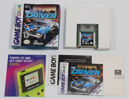 Driver nintendo game boy - game,
