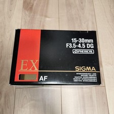 SIGMA 15-30mm F3.5-4.5 DG