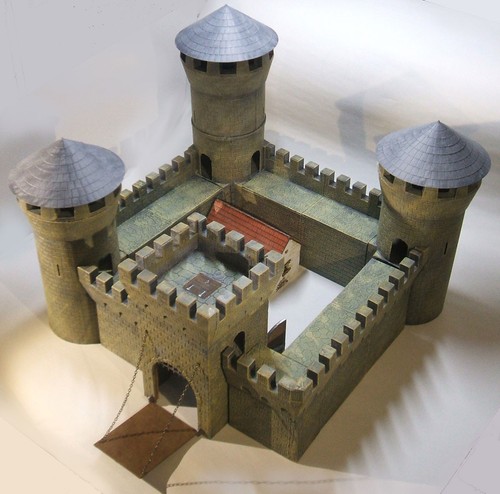 Diorama scenery medieval - diorama,