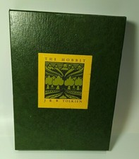 VTG Tolkien The Hobbit Collector's Edition w/Slipcase Leather J. R. R. Tolkien