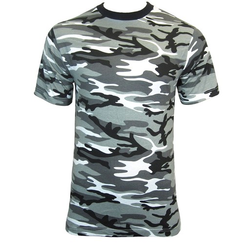 Urbano camo maglietta 100 - maglietta, 100%