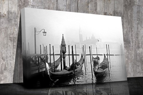 Gondole venezia stampe su - a,