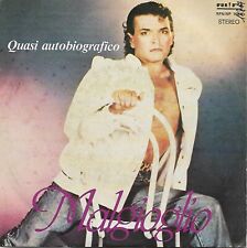 CRISTIANO MALGIOGLIO Quasi Autobiografico 7" single Nuovo Condizioni Eccellenti
