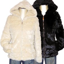 Giacca eco PELLICCIA donna