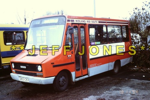 Original 35mm bus slide - original,