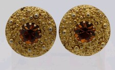 Orecchini A Clip DE LIGUORO Bigiotteria ALTA QUALITÀ Ø 27,5 mm